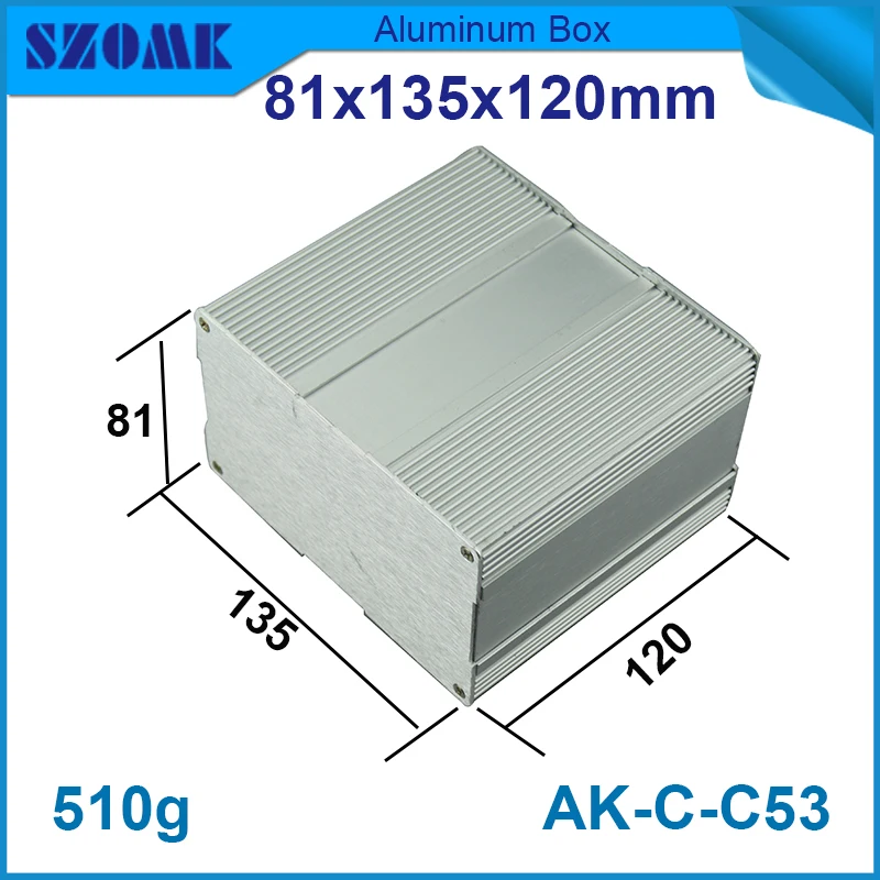 

10 pieces wall mounting box custom enclosure laser engraver aluminum 81x135x120mm extrusion products aluminum junction housing