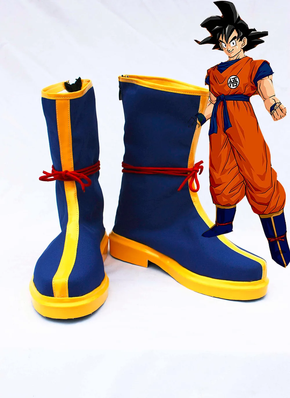 Обувь Гоку на заказ для косплея Dragon Ball