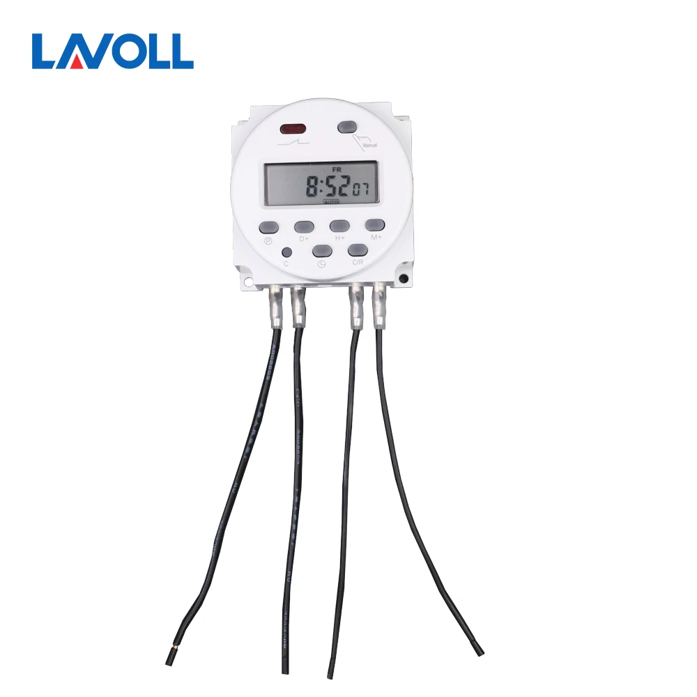 Programmable Light Timer With 4 Pcs Wire Timer Relay