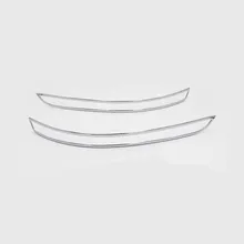 Стайлинга автомобилей! 2 шт. ABS хромированный задний противотуманный фонарь лампа крышка Накладка для AUDI Q5 2009 2010 2011 2012 2013