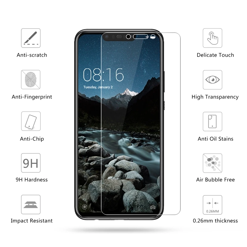 2-5D-0-26mm-9H-Premium-Tempered-Glass-For-Huawei-Nova-3-Screen-Protector-Toughened-protective