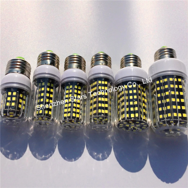E27 SMD2835 42led 84led 112led 123led 144led 4 W 7 W 9 W 10 W 12 W AC110V AC220V Светодиодные лампы Люстра кукурузы огни 10 шт./лот