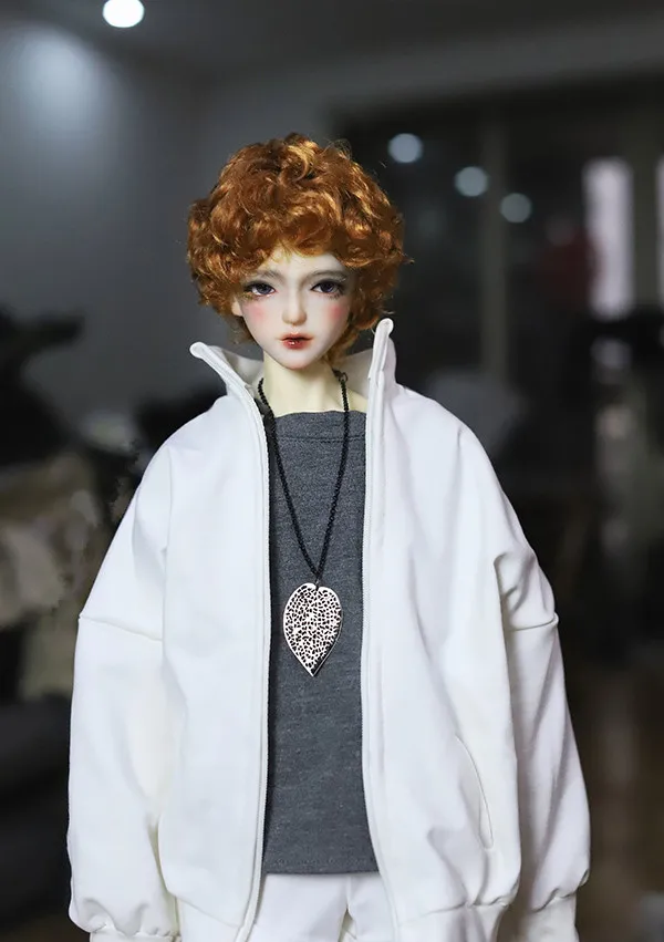 BJD кукла с использованием парик имитация мохера подходит для 1/3 DD Размер shakya ролл короткие волосы куклы аксессуары
