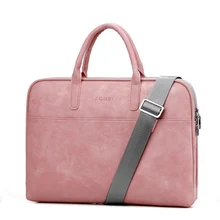 Waterproof PU Laptop Bag 17 15.6 14 13 ” Notebook Sleeve Carry Case for MacBook Pro Air Messenger Shoulder Sleeve for Men Women