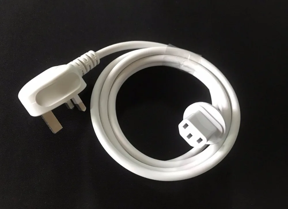 UK standard Plug 1.8M Power cord cable for IMAC Computer Macbook UK plug charger adapter
