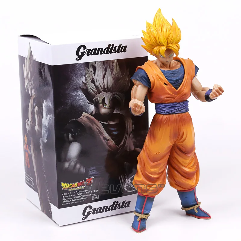 DRAGON BALL Grandista Resolution of Soldiers Son Goku DX Pvc Figure Banpresto