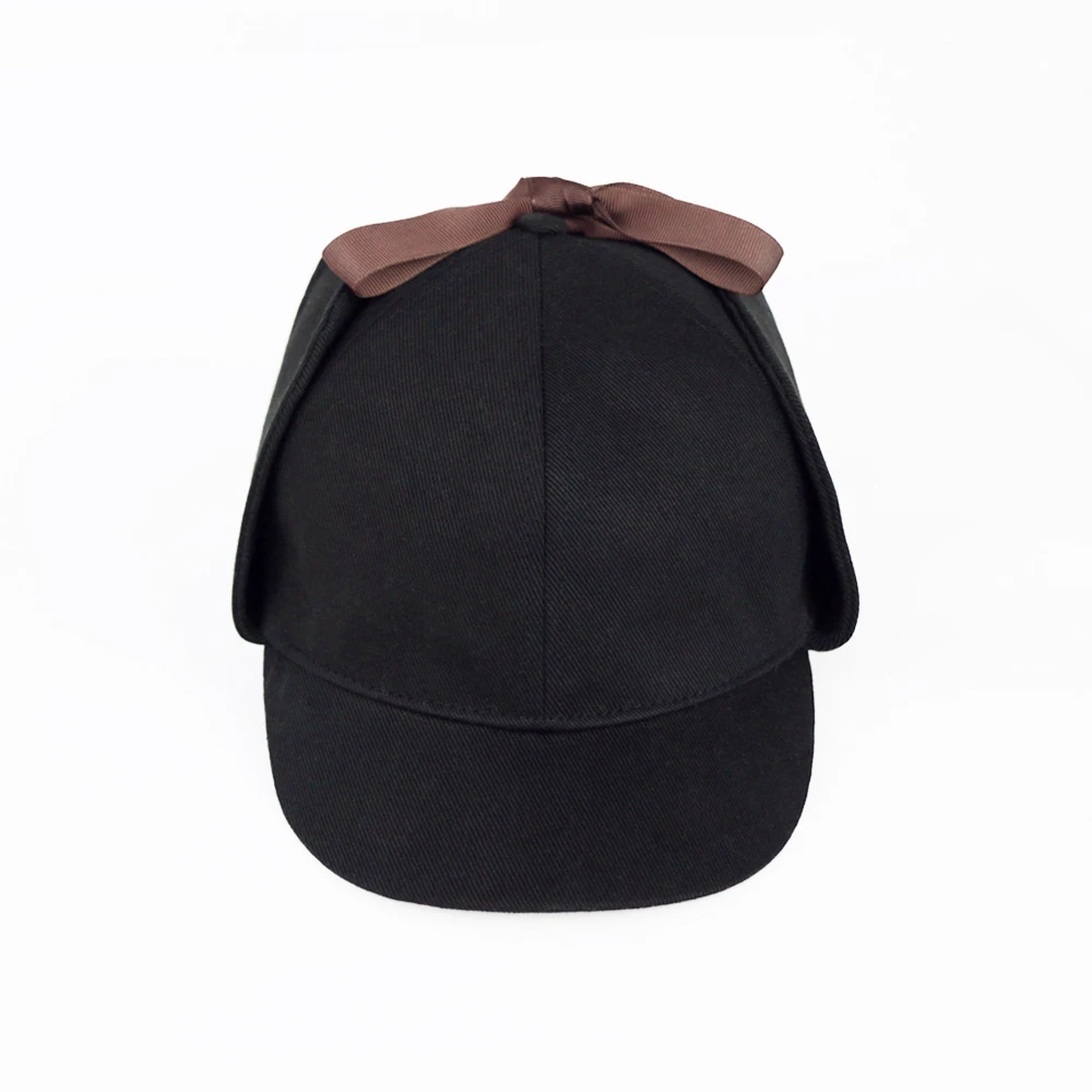 Cosplay Sherlock Holmes Hat Novelty Gifts Deerstalker  Hat Detective Cap Unisex Movie Costumes Flat Caps Hip Hop Accessories7