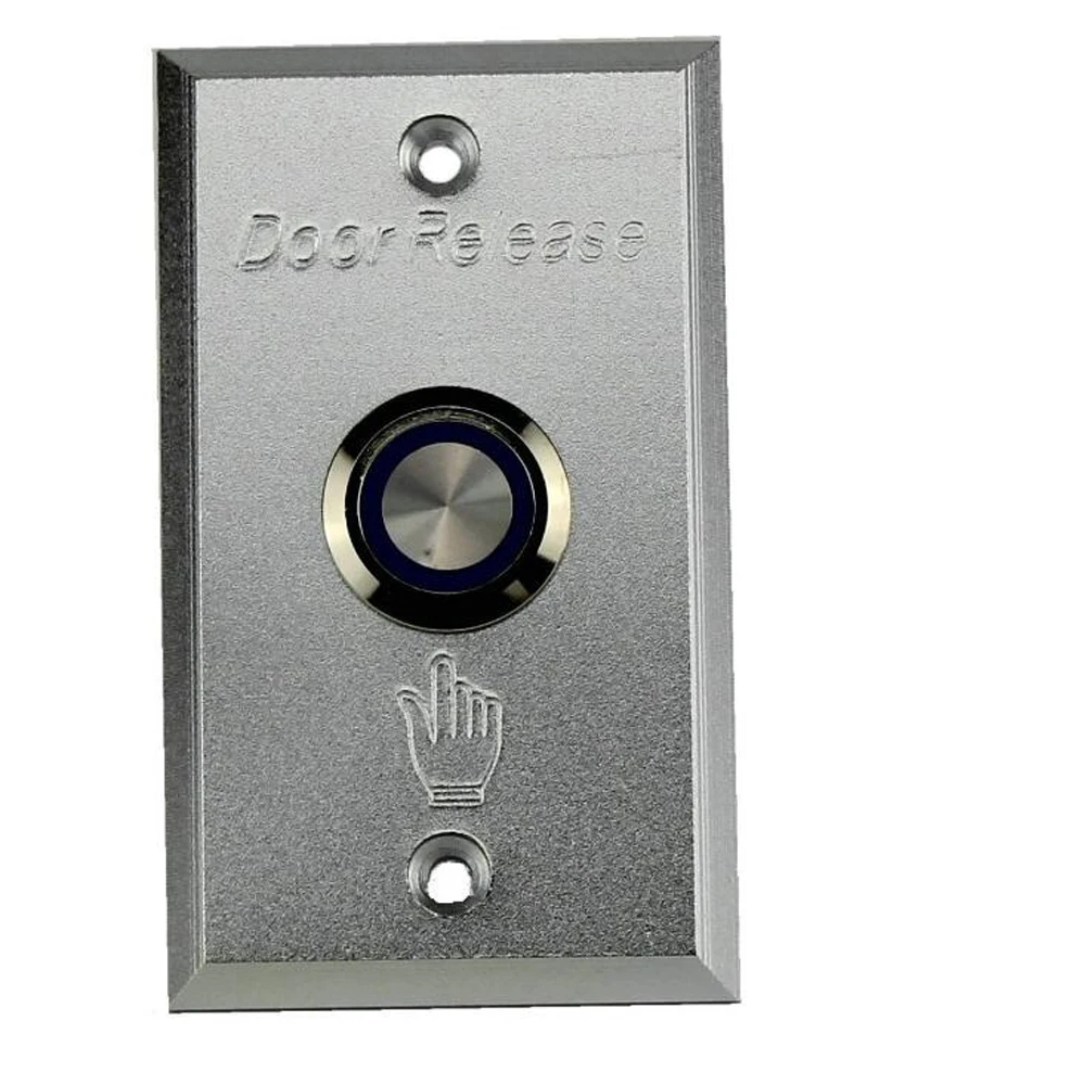 Durable Aluminum Alloy Push Button Switch Exit Button Door Release with