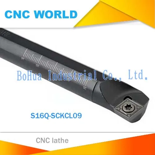 

S16Q-SCKCL09 Internal Turning Lathe Bar Tool Holder For CCMT09, Used on CNC Lathe Machine