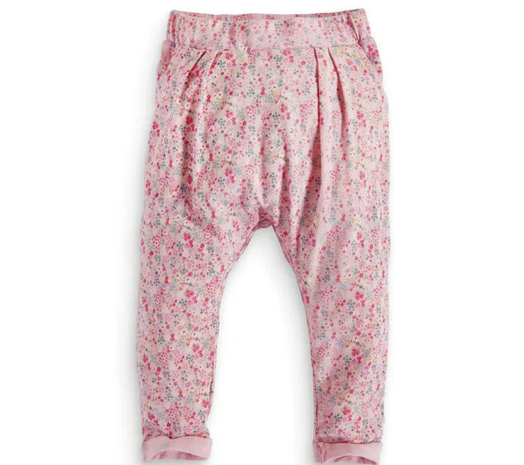 

Fall New Baby Girls Full Print Floral Cotton Long Pant Toddler Infant Big PP Trouserse Kids Fashion Fall Clothing 2-3T