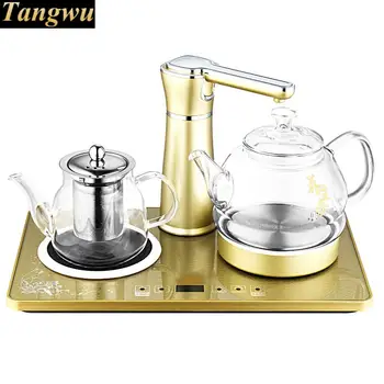 

Automatic water boiler glass raised pot with - boiled tea heater Anti-dry Protection