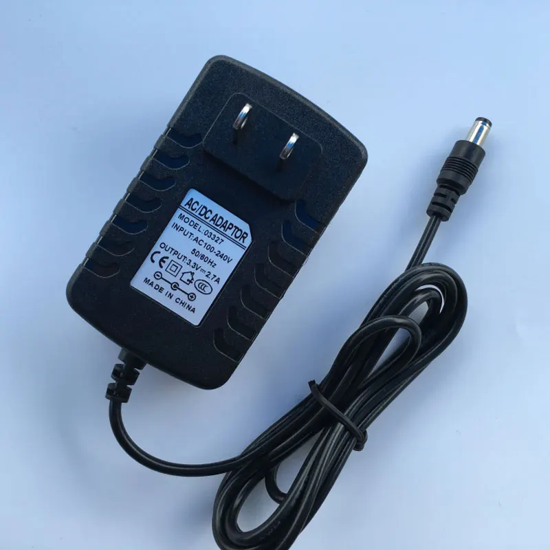 

3.3V 2A 2.5A 2.7A 3A AC/DC Power Adapter DC Voltage Regulated Switching Power Supply Instead of Dry Batteries
