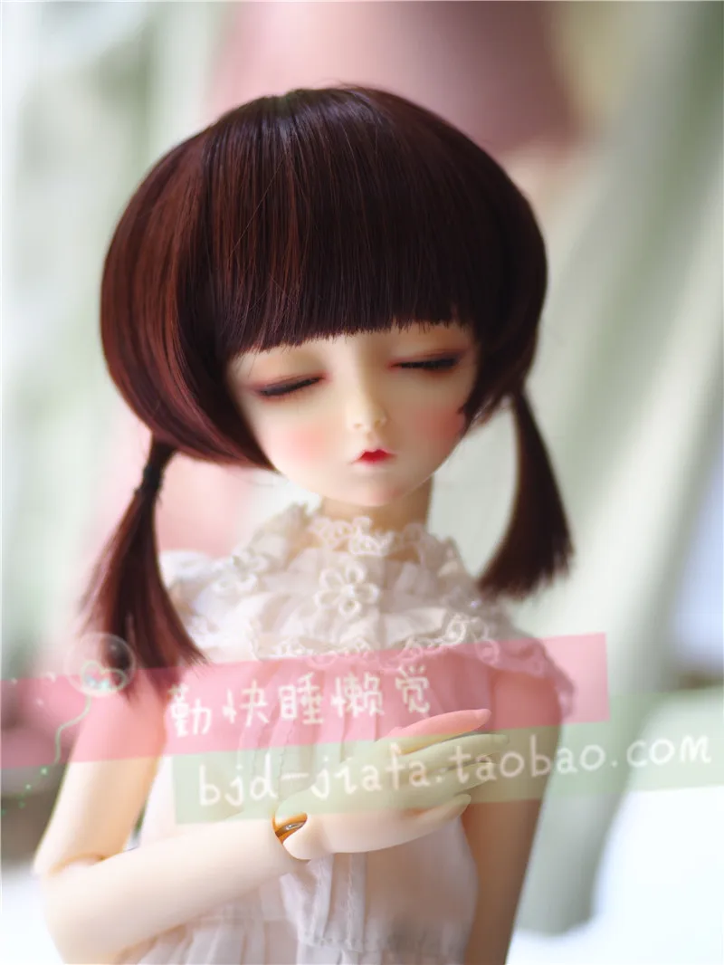 1/6 1/4 1/3 Размер парика для шарнирной куклы аксессуары короткие волосы для BJD/SD куклы аксессуары, не включены куклы, обувь, одежда и другие D1434