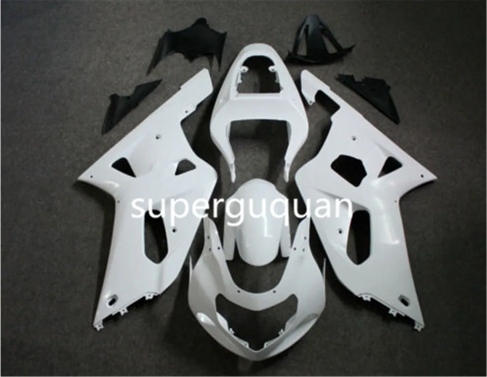 Новый для Suzuki GSXR600 GSXR750 GSXR 600 750 K1 2001 2002 2003 01 02 03 Неокрашенный Белый обтекатель