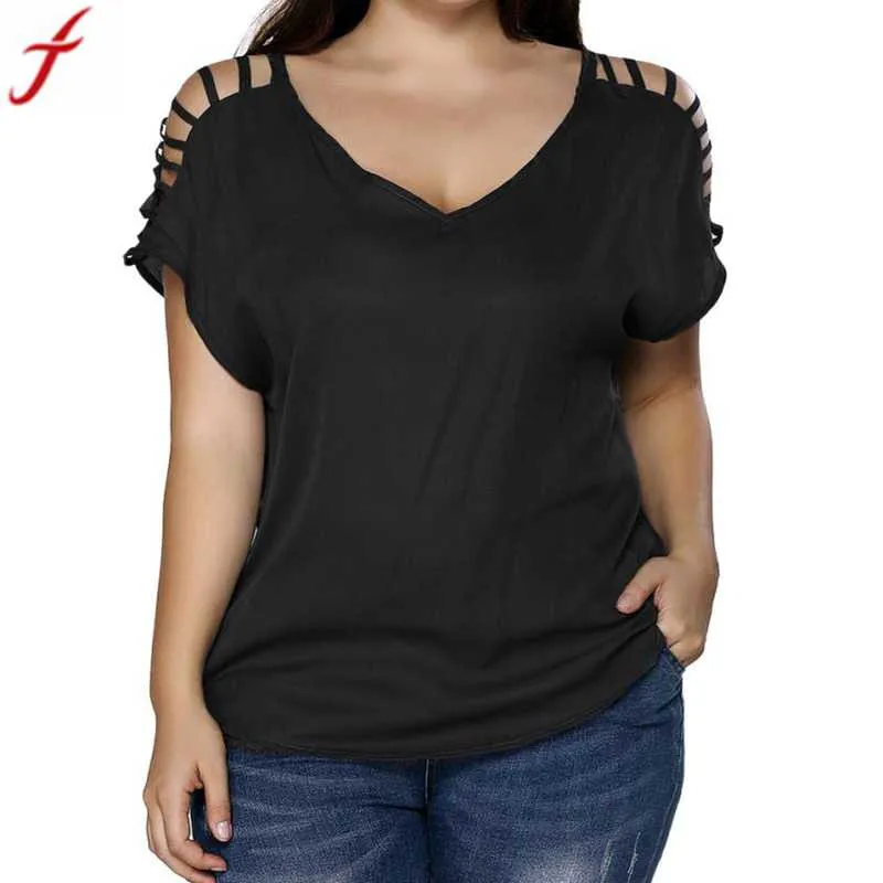

Women Blouse Shirt 2019 New Summer Beach Casual Ladies Solid Hollow Out Short Sleeve Chiffon Blouse Plus Size 5XL Tunic Tops