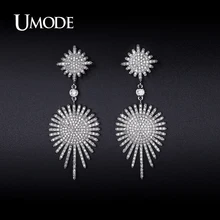 UMODE Crystal Dangle Earrings For Women 2016 New Fashion Jewelry Brincos Para As Mulheres Christmas Gifts Bijoux Femme AUE0222