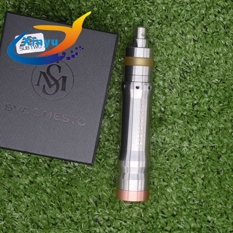 1:1 Kennedy Vindicator mod kit 18650 20700 21700 Battery Vape Vaporizer Mod 26mm diamater brass vape with KAYFUN LITE RTA