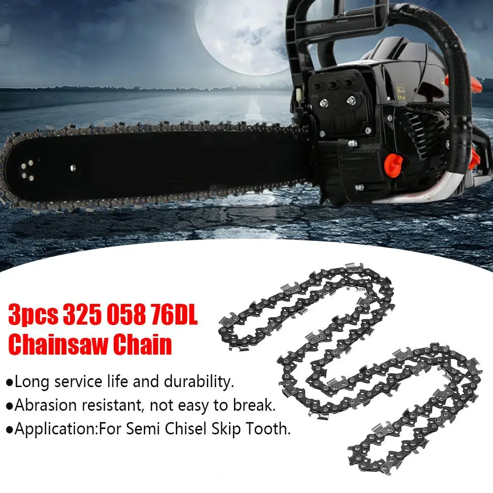 3 шт. 20 дюймов 325 058 76DL цепная пила заменяет для Baumr-Ag SX62 электрические инструменты аксессуары для резки пиломатериалов