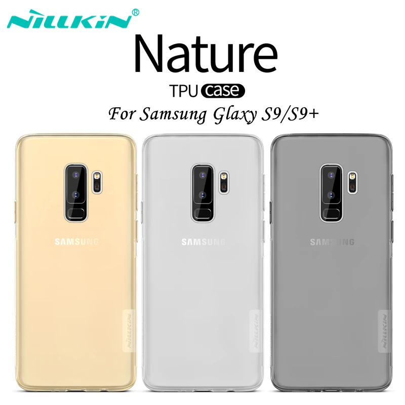 

Nillkin For Samsung Galaxy S9 S9 Plus Case Cover Transparent Clear Soft TPU Silicone Cover For Galaxy S9+ Case Protective Shield