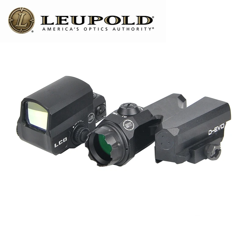 

LEUPOLD D-EVO Dual-Enhanced View Optic Reticle Rifle Scope Magnifier with LCO Red Dot Sight Reflex Sight Rifle Sight