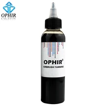 OPHIR 4,2 OZ Аэрограф краска для загара пигменты для живописи тела эффективный Бронзовый пигмент кожи Аэрограф набор чернил 120 мл/Bottle_TA113-14