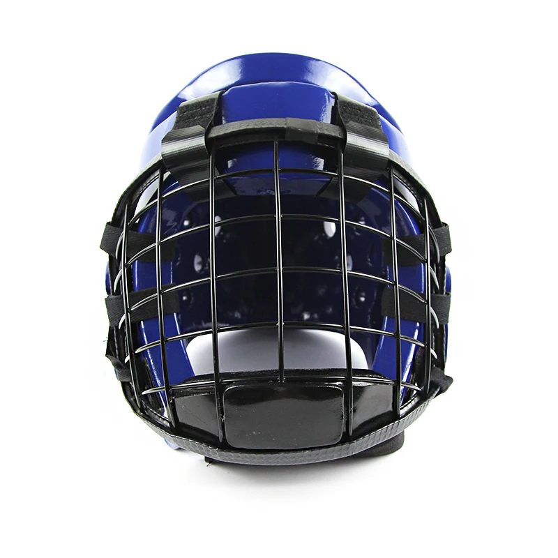 

NEW COMING! Barbed wire karate / taekwondo helmet face shield taekwondo protector Removable iron mesh mask