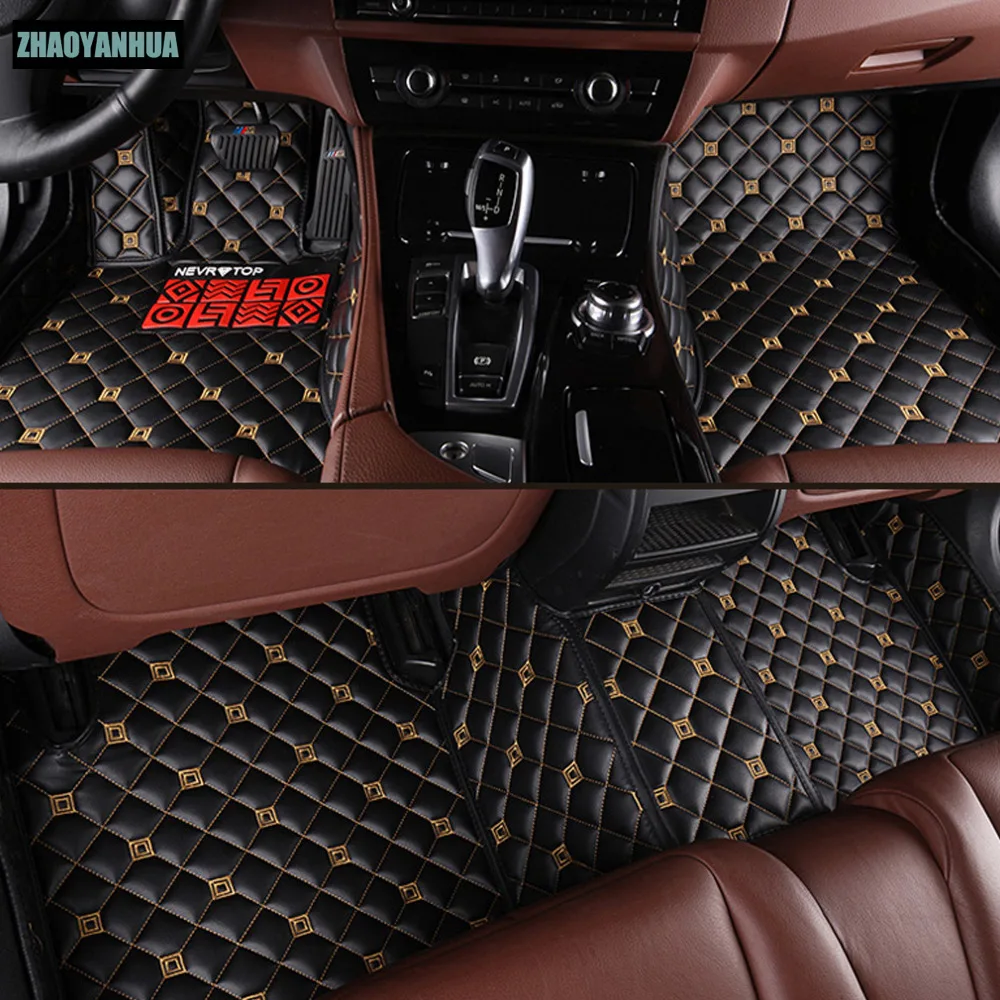 ZHAOYANHUA fit car floor mats for Lexus LS LS460 LS460L LS600H IS300 IS