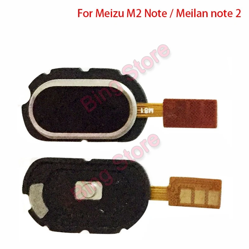 Для Meizu M2 M3 M3S U10 Note Meilan note 2 Кнопка Home сенсорная Идентификация отпечатков пальцев