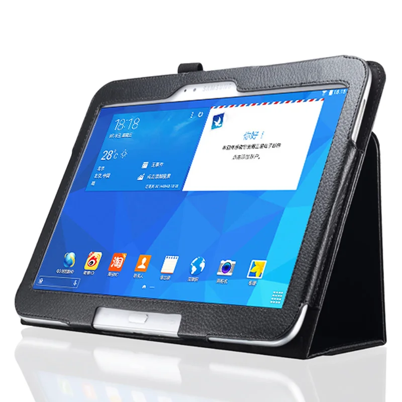 Планшет из искусственной кожи чехол для samsung Galaxy Tab 3 10," Чехол модель GT-P5200 P5200 P5220 P5210 подставка откидная крышка TAB 4 10,1 SM-T530