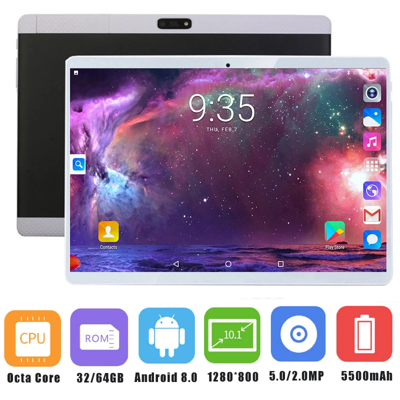 

Global Tablet Android 8.0 OS 10 inch tablet 3G 4G FDD LTE Octa Core 4GB RAM 64GB ROM IPS Dual SIM Phone Tablet MID Tablets 10.1
