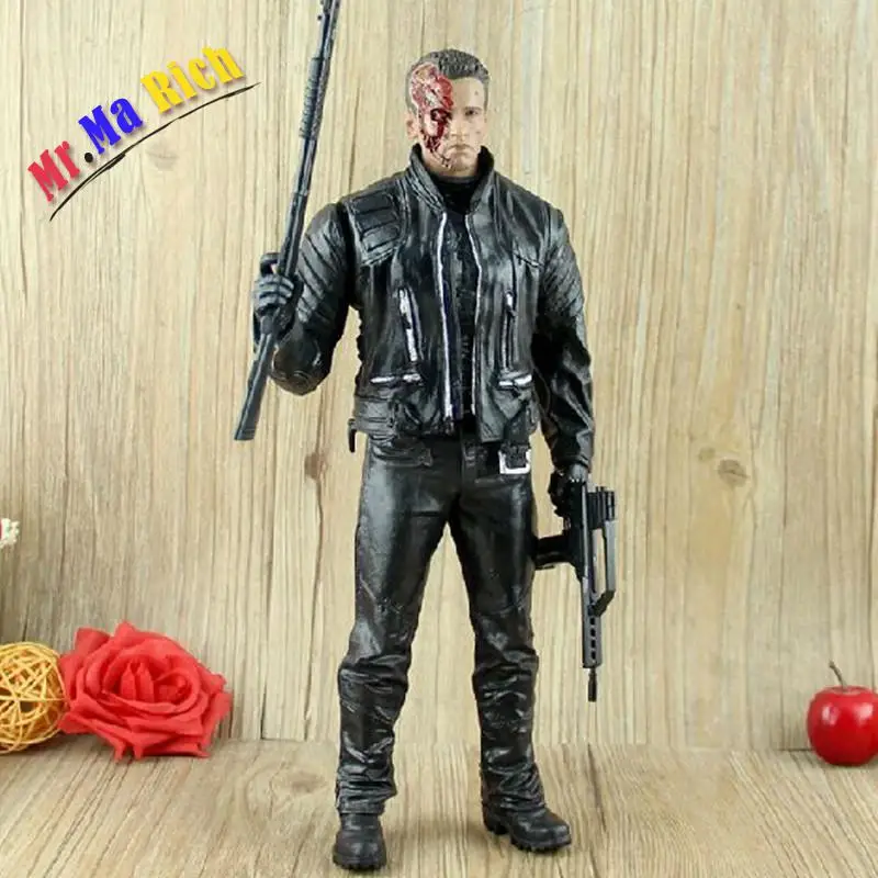 

Film The Terminator T-arnold Schwarzenegger Bambola Del Pvc Action Figure Model Toy 12 "30 Cm Con