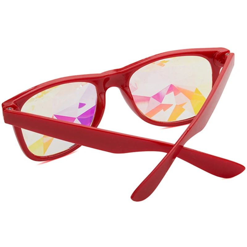 FLORATA, калейдоскоп, очки, роскошные женские солнцезащитные очки, Rave Festival, вечерние, EDM, для улицы, солнцезащитные очки, Diffracted Lens