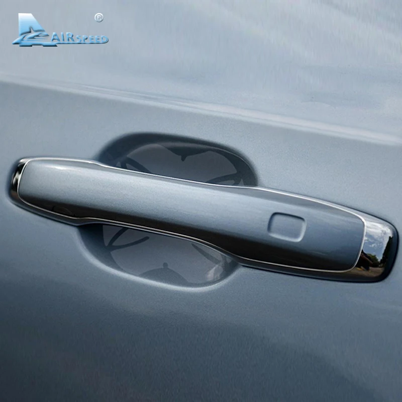 thumbnail image 2 of Pack Of 8 Car Door Handle Protectors, For Volvo S90 S60 XC60 XC40 V40 V60 S60 S80 XC90 S40 V70 XC70 V90 Carbon Fiber Car Door Handle Stickers, Car 2 of 14