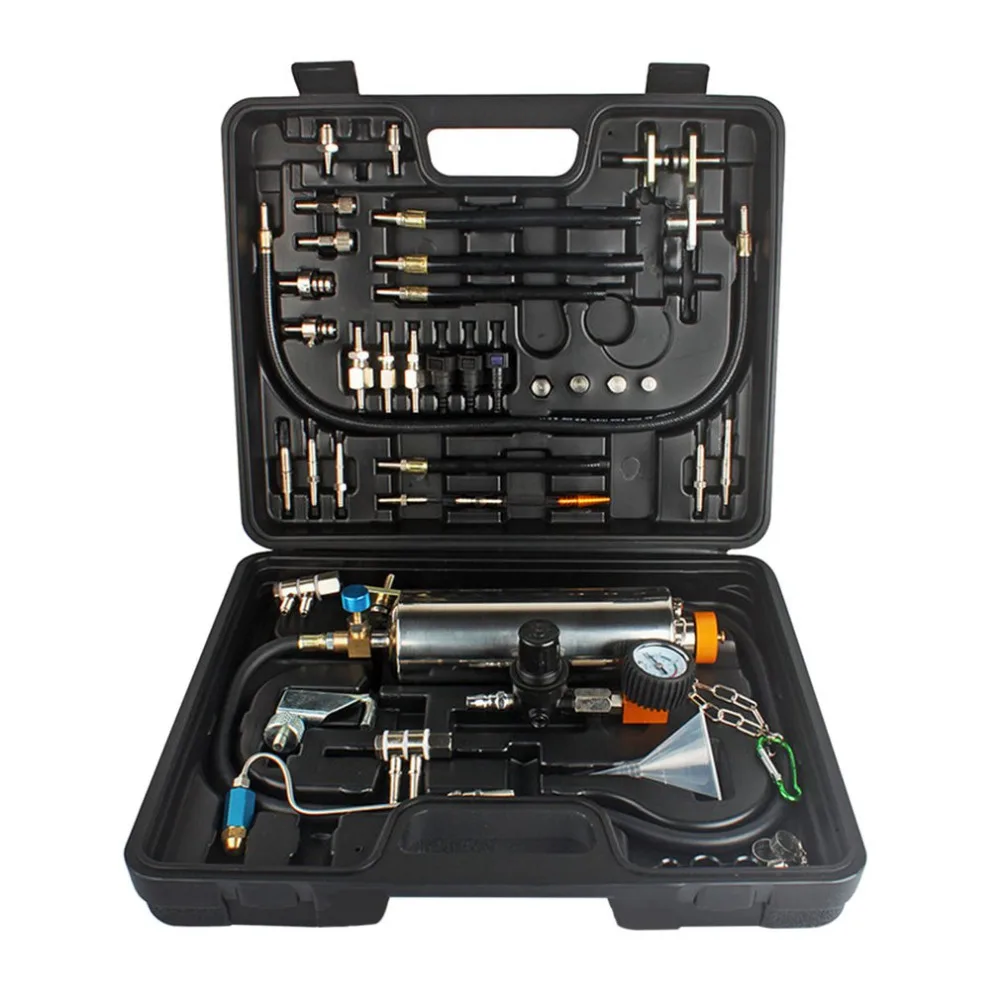 

GX100 Auto Injector Cleaner Non-Dismantle Auto Fuel Injection Washing Tool Car Fuel Injector Tester Cleaning Throttle Toolkit