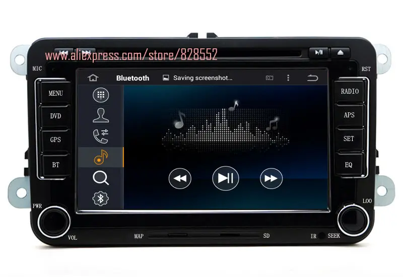 Best Android 6.0 Quad-core RAM 2GB Car DVD Player For VW/Volkswagen/Passat/POLO/GOLF/Skoda/Seat With 3G/wifi USB GPS BT 4