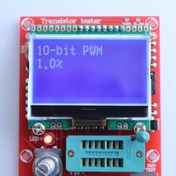 С фабрики DIY M12864 Графическая версия транзисторный Тестер Комплект LCR ESR ШИМ