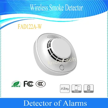 

Free Shipping Original Alarm Detector For Home Security Alarm System Wireless Smoke Detector Without Logo FAD122A-W