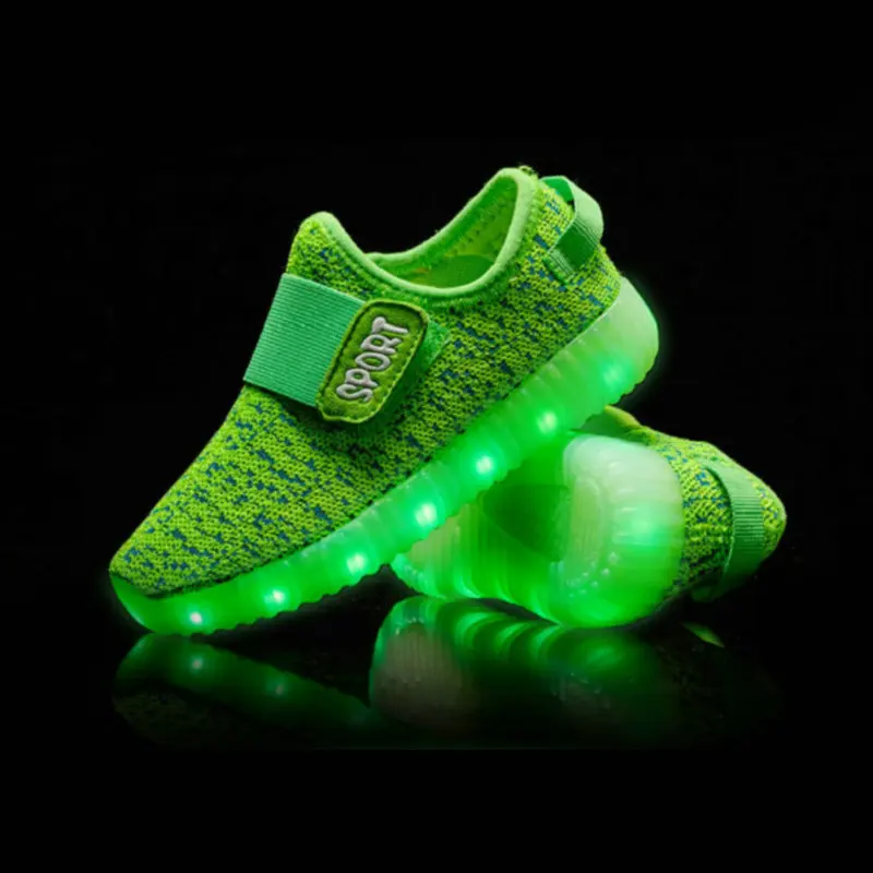 Купить Детские Кроссовки Со Светящейся Подошвой
