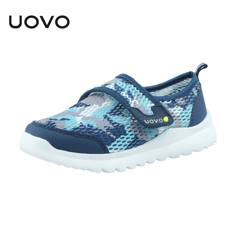 

Uovo New Mesh Shoes For Spring Summer Casual Sneakers Boys Girls Light-weight Breathable Running Shoe Chaussure Sport Enfant