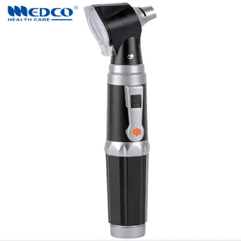 

DHL Free shipping Germany quality medical LED otoscope 3X Magnification diagnostic kit ear care otoscopio