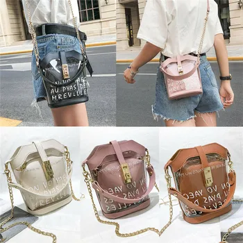 

Fashion Women PVC Clear Handbag Shoulder Bag Tote Messenger Satchel Purse Crossbody Girl