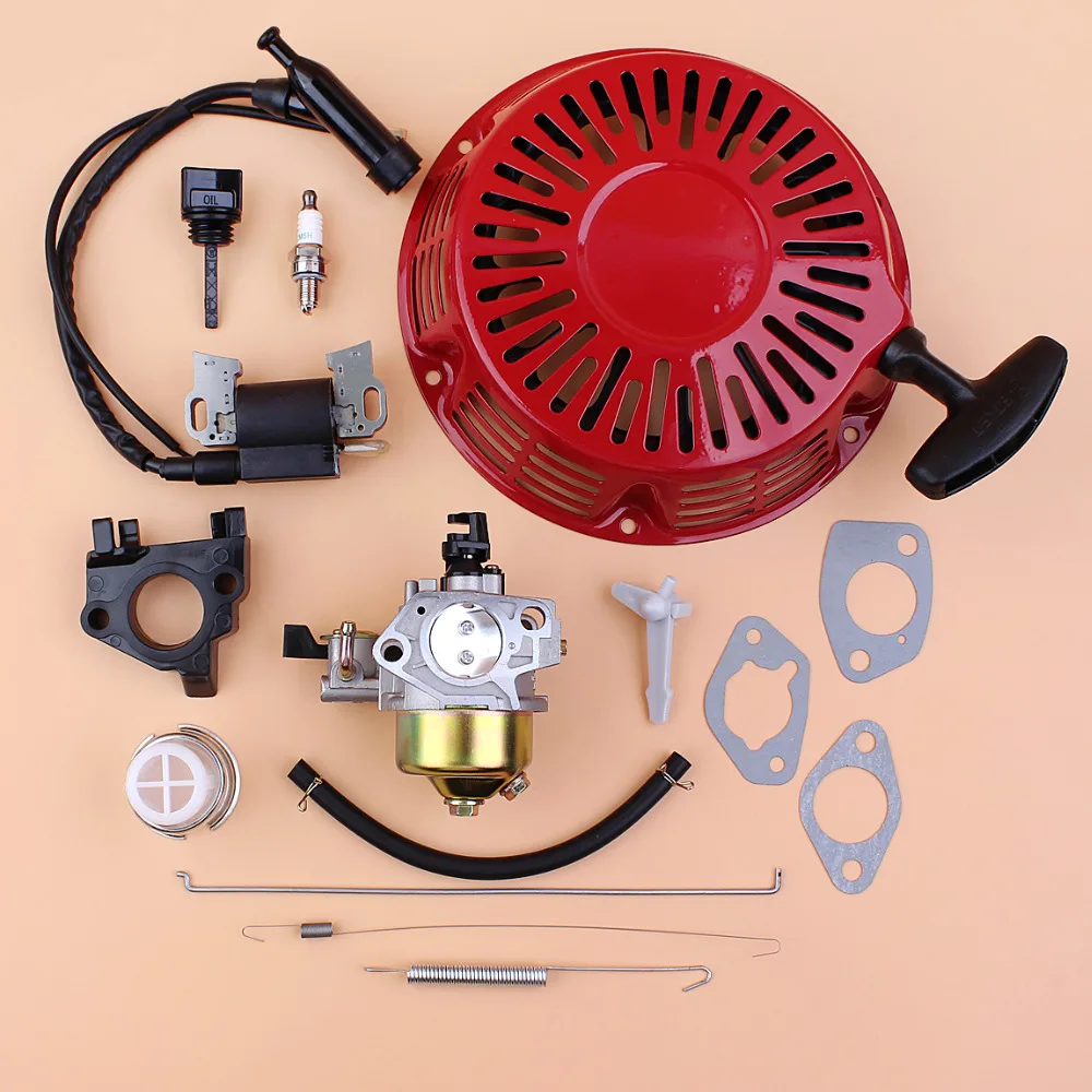 Carburetor Ignition Coil Recoil Starter For Honda GX160 GX200 Repair Kit Engine Carburetor Ignition Coil Recoil Starter For Honda GX160 GX200 Repair Kit Engine