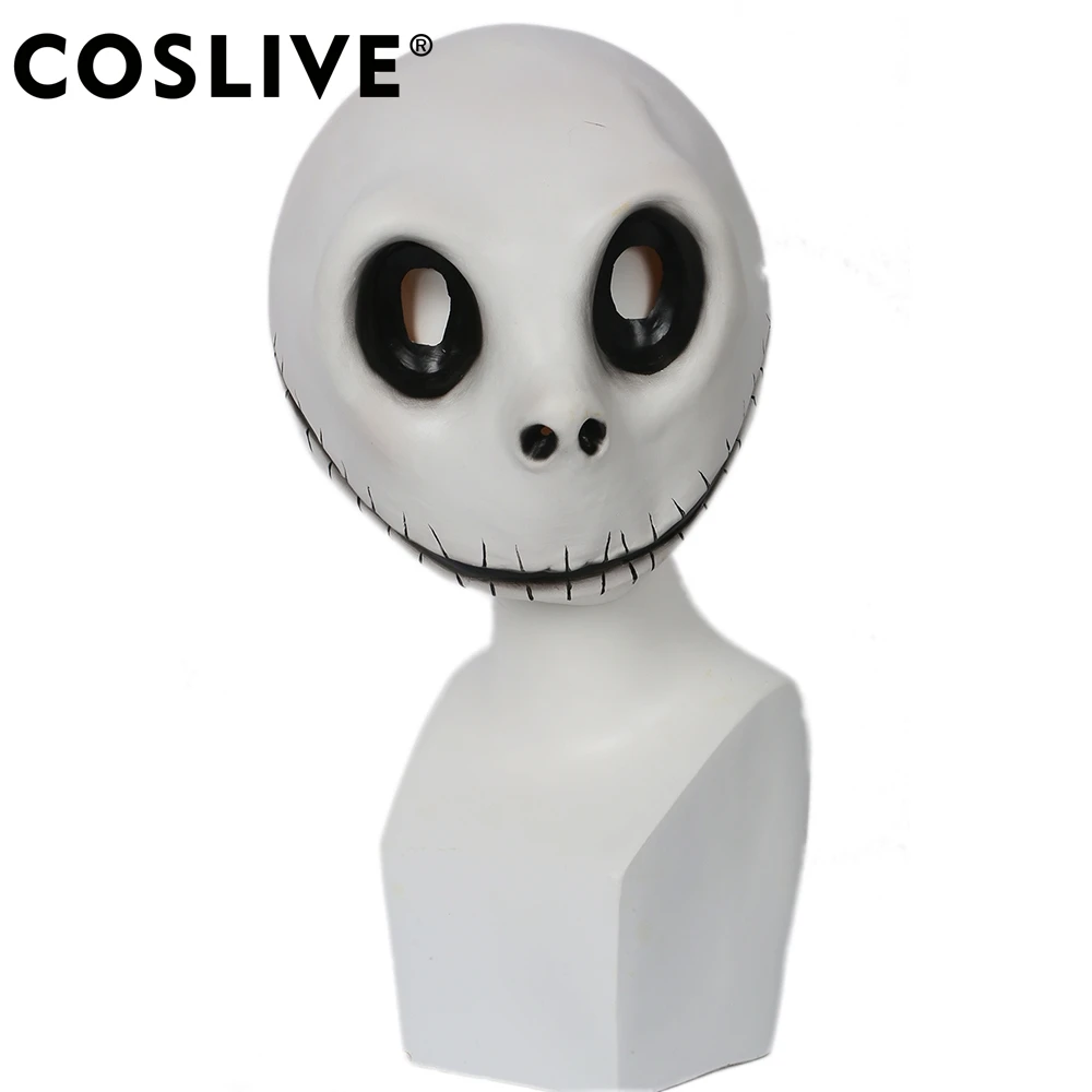 Buy Coslive Jack Skellington Mask White Latex