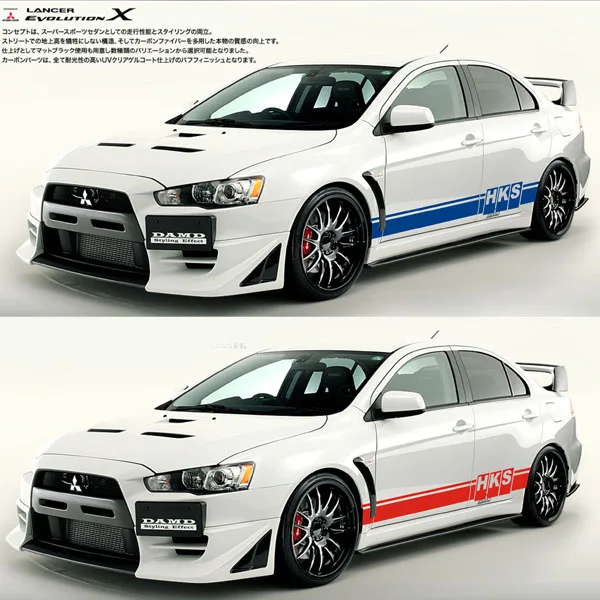 Автомобильный стикер TAIYAO для Mitsubishi Lancer Evolution EVO X Pajero Outlander Zinger Eclipse | Автомобили и