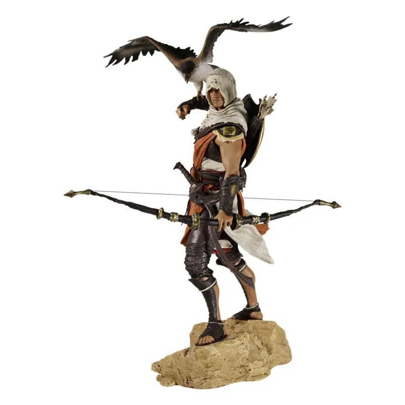 

Assassins Creed Assassin's Creed Origines Bayek Protecteur with his eagle PVC Action Figure Model Toy Gift 28cm