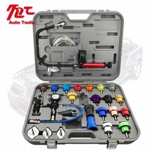 Buy 27pcs Universal Radiator Pressure Tester Kit Cooling System Tester Water Tank Leakage Tester Water Tank Leakage Tester Free Shipping