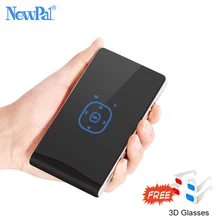 Mini DLP Projector Full HD 3D Projectors Handle 1080p Android WIFI Bluetooth Outdoor Home Theater Player Video Projector