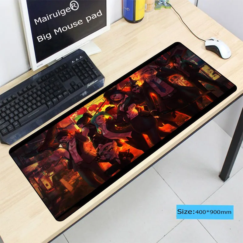 Mairuige League of legends Large Size Anti-slip Natural Rubber PC Computer Gaming mousepad Desk Mat