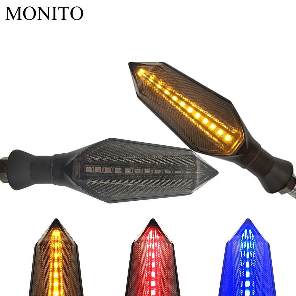 

2019 Motorcycle Signal lights Led Turn Signal Flasher Warning lamp For Suzuki GSXR GSX-R 600 750 1000 K1 K2 K3 K4 K5 K6 K7 K8 K9