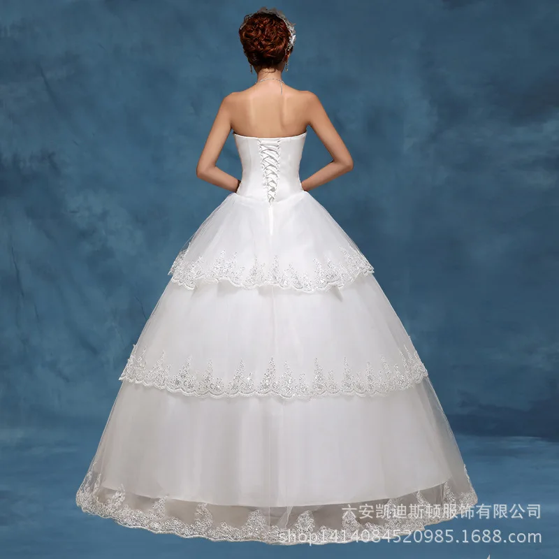 Custom Made Wedding Dresses Princess Cut Strapless Tiered Blue Custom Made Wedding Dresses Princess Cut Strapless Tiered Blue Gowns Europe Elegant Bridal Gown Priodas In From Weddings